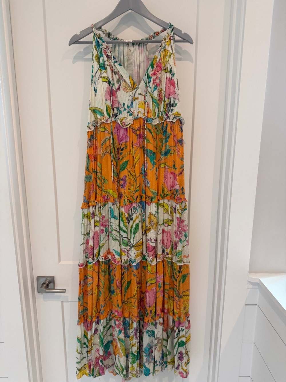 Anthropologie PQ XS/S Swim Cover Up Maxi Dress